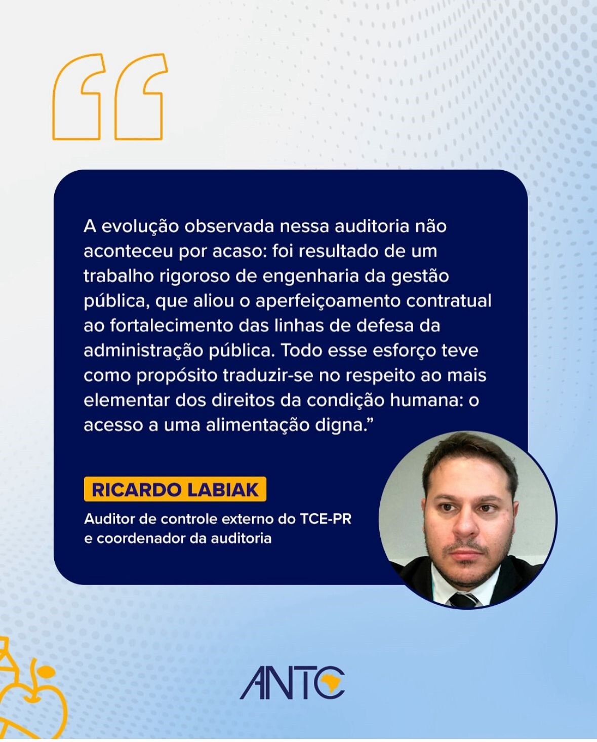 Auditor Ricardo Labiak